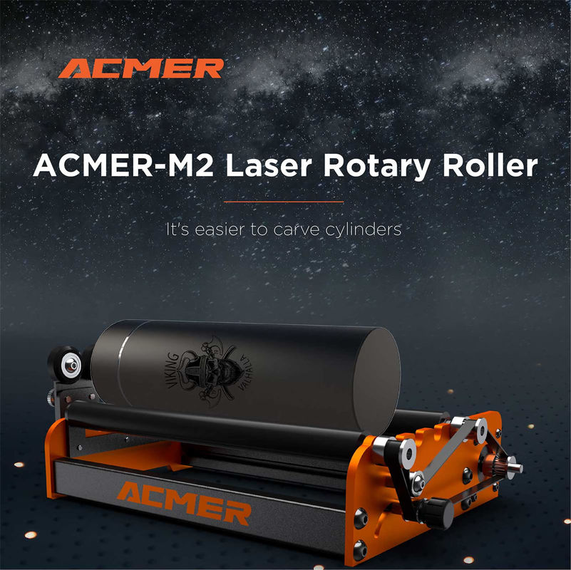 Acmer M2 Laser Engraver Rotary Roller Y Axis Rotary 360 độ Roller Laser Graveur