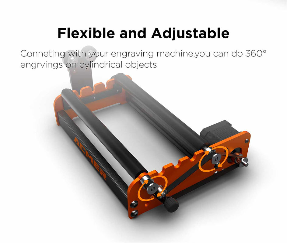 Acmer M2 Laser Engraver Rotary Roller Y Axis Rotary 360 độ Roller Laser Graveur