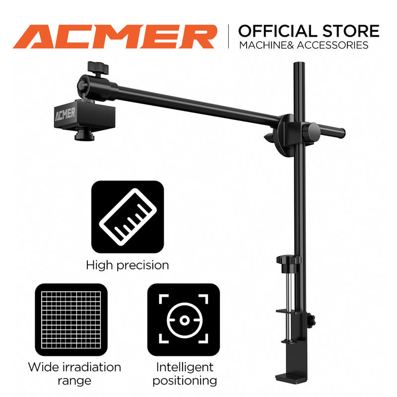 Chuyên gia 1/2.5 Ống kính Camera Đẹp Định vị hỗ trợ ghi hình video cho khắc laser Acmer P2, P1 S ProSer